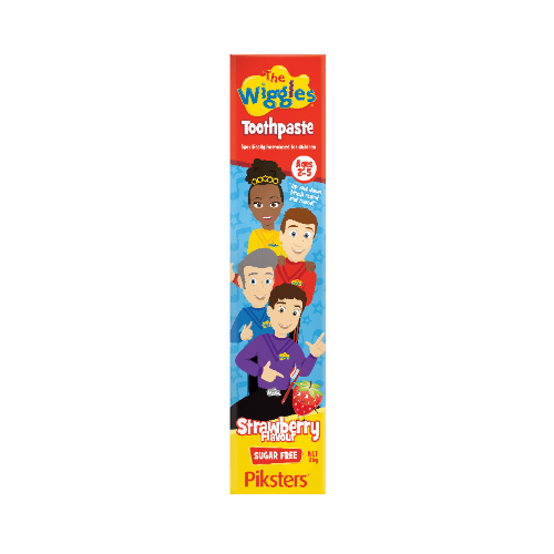 Piksters The Wiggles Strawberry Flavour Toothpaste