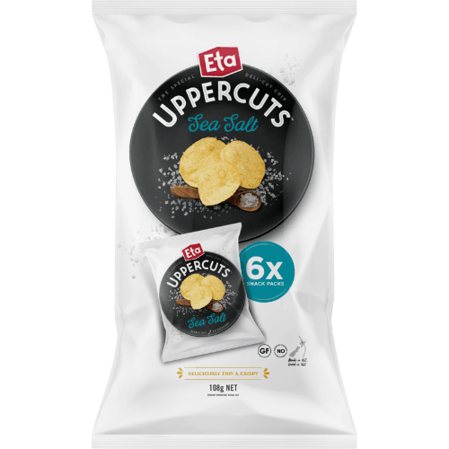 Eta Uppercuts Sea Salt Potato Chips