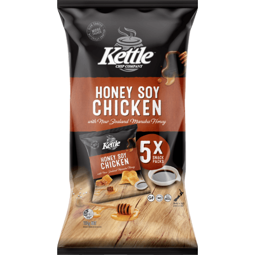 Kettle Chip Company Honey Soy Chicken Potato Chips