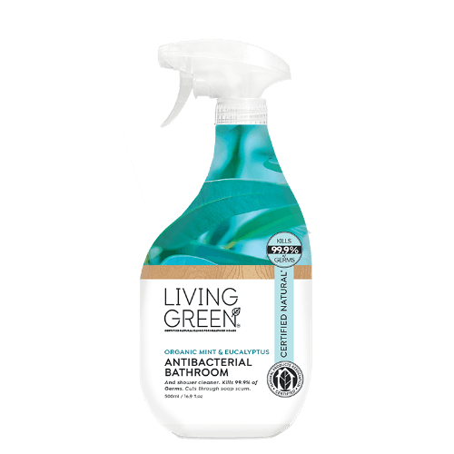 Living Green Organic Mint & Eucalyptus Antibacterial Bathroom Cleaner