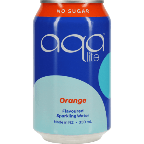 Aqa Lite No Sugar Orange Flavoured Sparkling Water