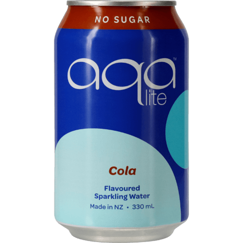 Aqa Lite No Sugar Cola Flavoured Sparkling Water 330 mL