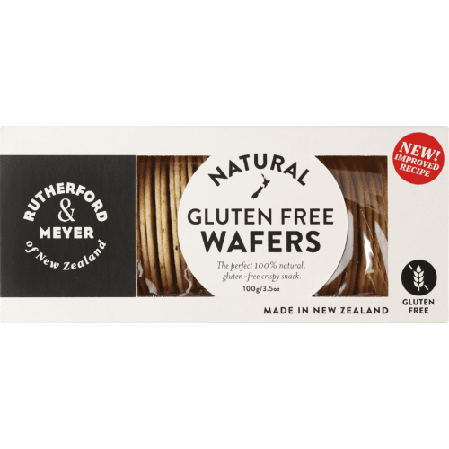 Rutherford & Meyer Gluten Free Natural Rice Wafers