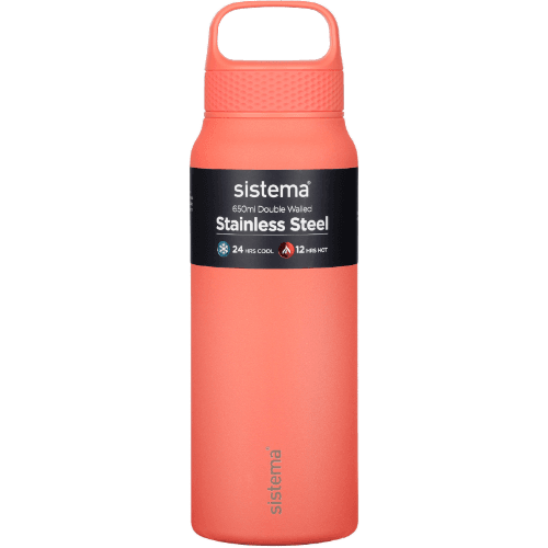 Sistema Stainless Steel Bottle 650ml