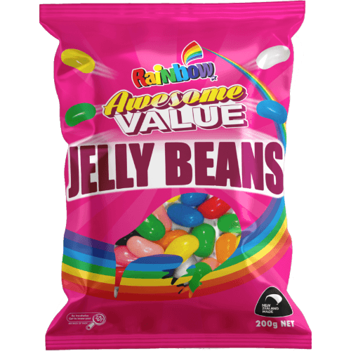 Rainbow Awesome Value Jelly Beans