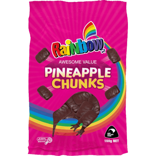 Rainbow Awesome Value Pineapple Chunks