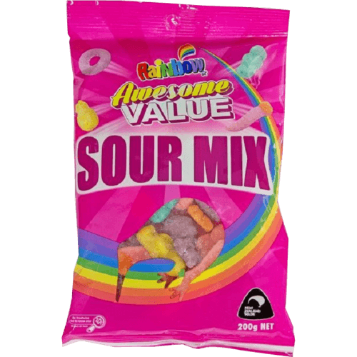 Rainbow Awesome Value Sour Mix Confectionery