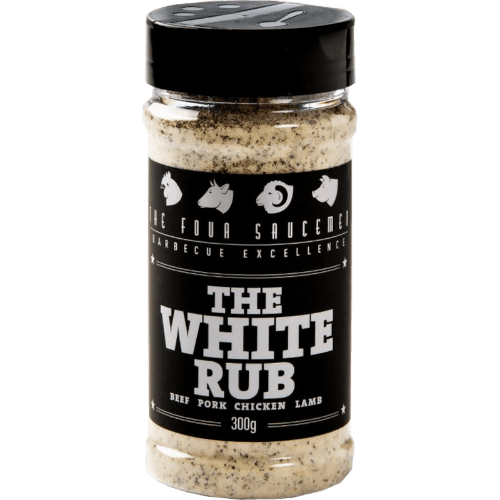 The Four Saucemen The White Rub Shaker