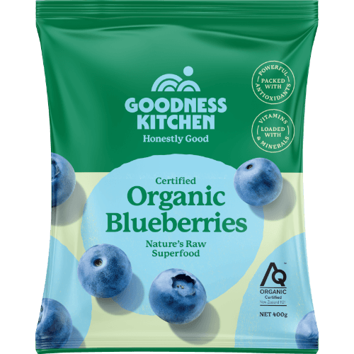 Goodness Kitchen Certified Organic Blueberries