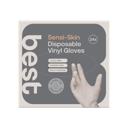 Best Sensi-Skin Disposable Vinyl Gloves