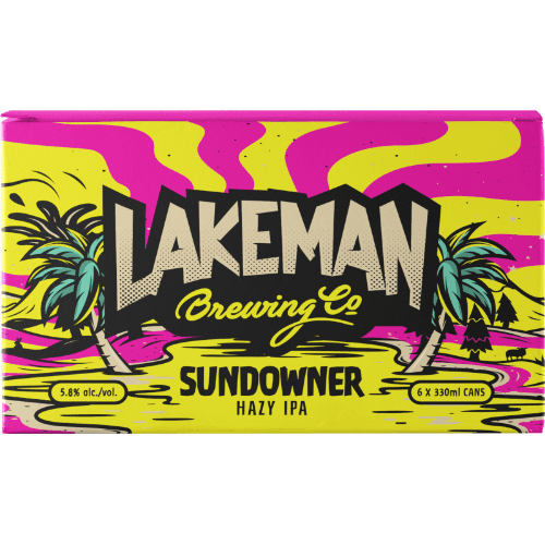 Lakeman Brewing Co Sundowner Hazy IPA Cans