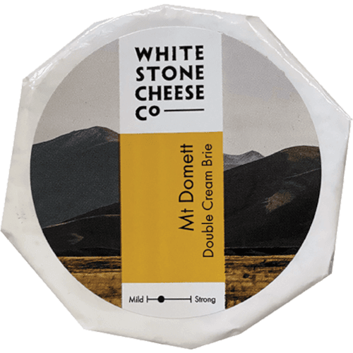 Whitestone Cheese Co Mt Domett Double Cream Brie