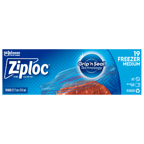 Ziploc Medium Freezer Bags