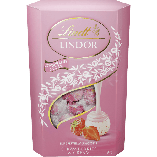 Lindt Lindor Strawberries & Cream Chocolates