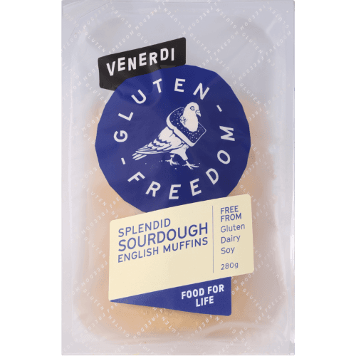Venerdi Gluten Freedom Splendid Sourdough English Muffins