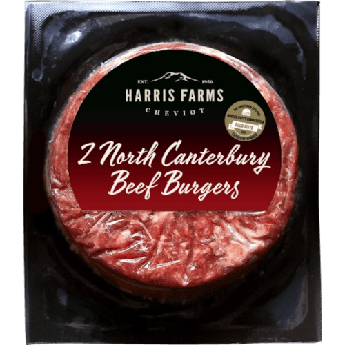 Harris Farms North Canterbury Beef Burgers
