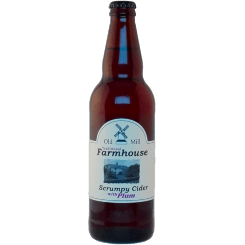 Old Mill Traditional Farmhouse Scrumpy Cider with Plum