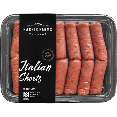 Harris Farms Italian Shorts Beef Sausages