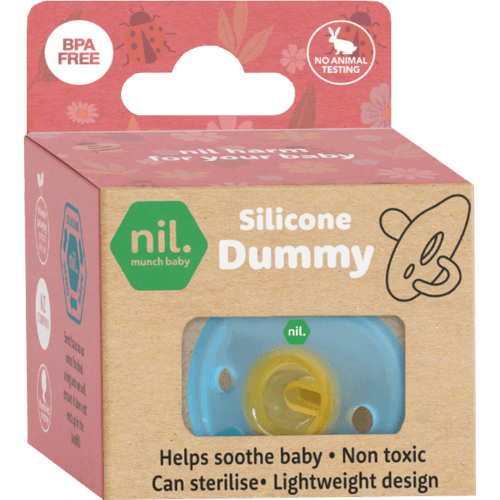 nil. Mixed Designs Silicone Baby Dummy