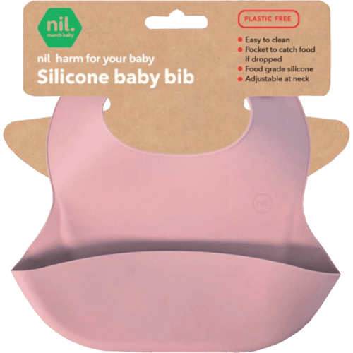 nil. Mixed Designs Silicone Baby Bib