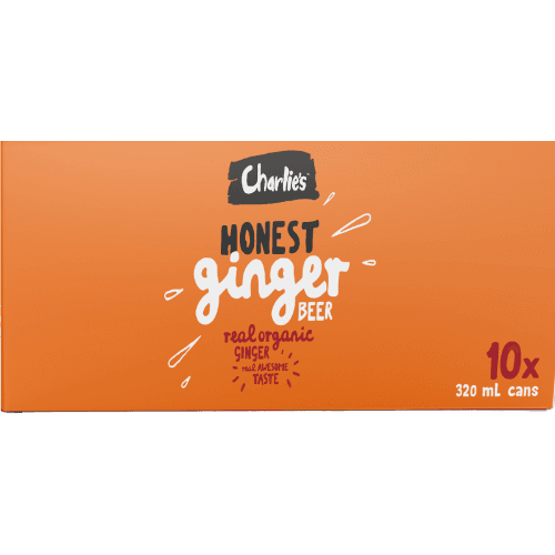 Charlie's Honest Fizz Ginger Beer Cans