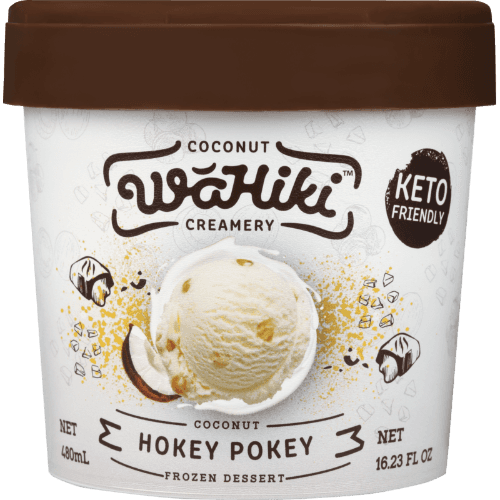 Wahiki Coconut Hokey Pokey Frozen Dessert