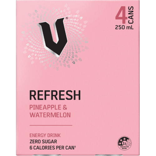 V Pineapple & Watermelon Energy Drink