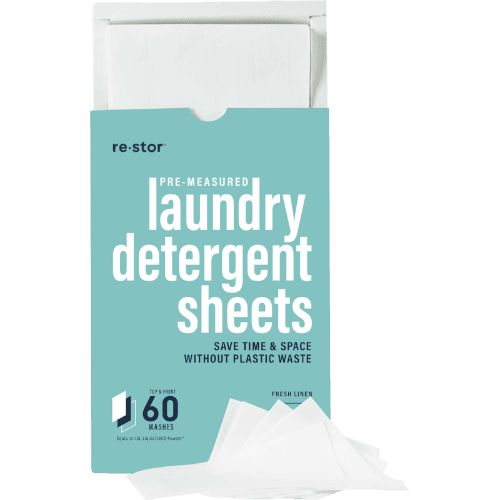 Restor Fresh Linen Laundry Detergent Sheets