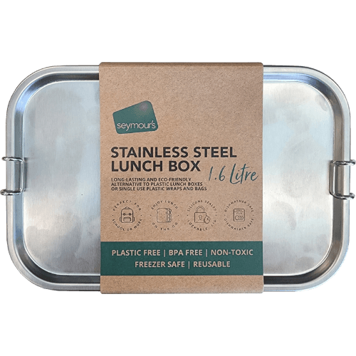 Seymours Stainless Steel 1.6 L Lunch Box