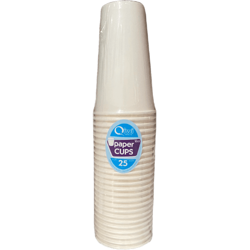 Qiwi Paper Cups 25 pack