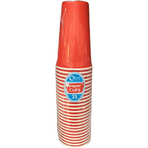 Qiwi Pape Cups 25 pack