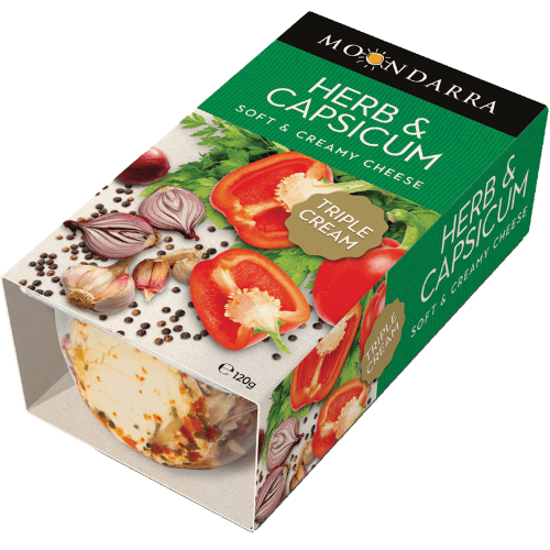 Herb & Capsicum Cream Cheese