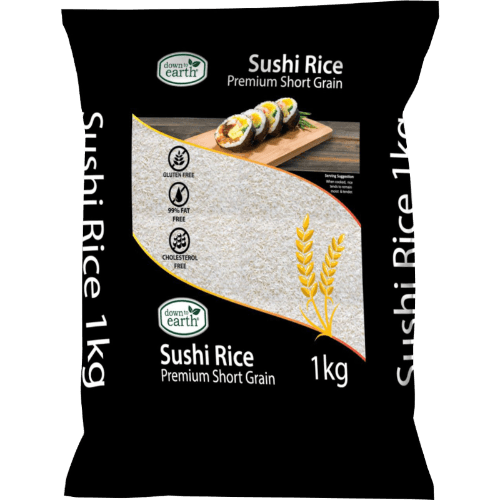 Down to Earth Premium Short Grain White Sushi Rice