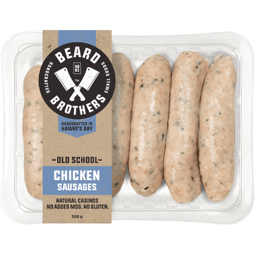 Beard Brothers Old School Chicken Sausages