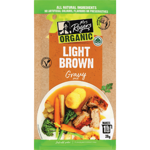 Mrs Rogers Organic Light Brown Gravy Mix