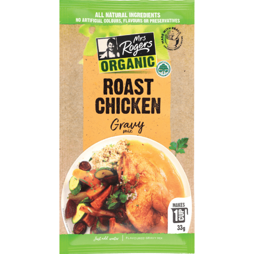 Mrs Rogers Organic Roast Chicken Gravy Mix