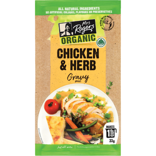 Mrs Rogers Organic Chicken & Herb Gravy Mix