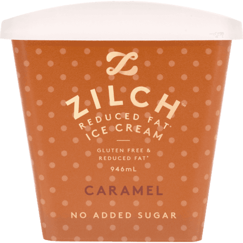 Zilch Caramel Reduced Fat Ice Cream