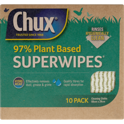 Chux 97% Plant Based Superwipes