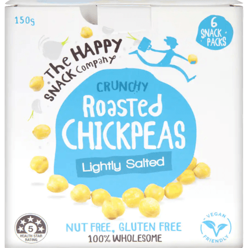 Happy Snack Gluten Free Lightly Salted Roasted Chickpeas