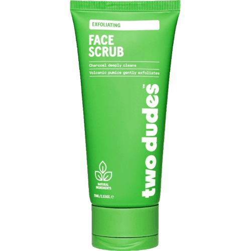 Two Dudes Facial Scrub Weekly With Pumice & Jojoba Beads 75 mL