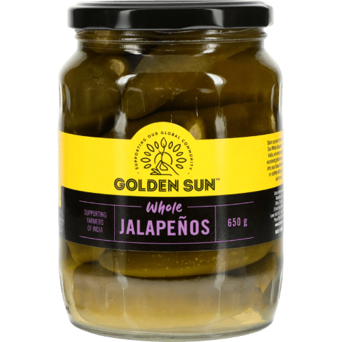 Golden Sun Whole Jalapeno Peppers