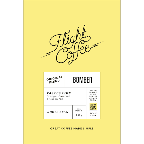 Flight Coffee Bomber Original Blend Whole Bean Coffee