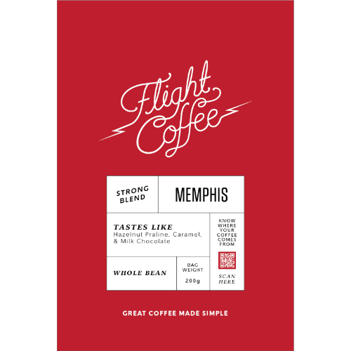 Flight Coffee Memphis Strong Blend Whole Bean Coffee