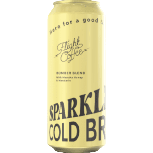 Flight Coffee Sparkling Cold Brew Manuka Honey & Mandarin Coffee 240 mL