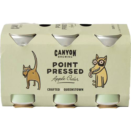 Canyon Brewing Point Pressed Apple Cider 6 × 330 mL