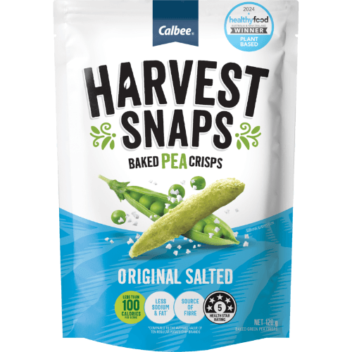 Calbee Harvest Snaps Original Salted Baked Pea Crisps