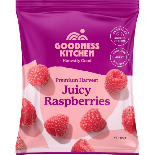 Goodness Kitchen Premium Harvest Juicy Raspberries