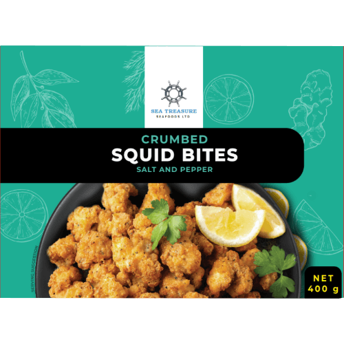 Sea Treasure Seafoods Salt and Pepper Crumbed Squid Bites