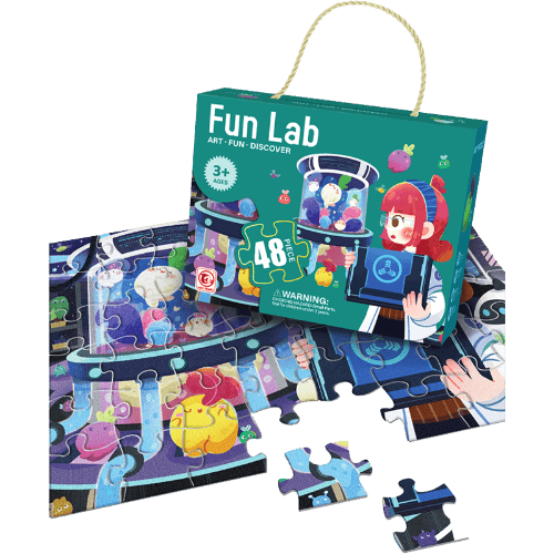 Korbond Fun Lab Winter Puzzle 3+ Years